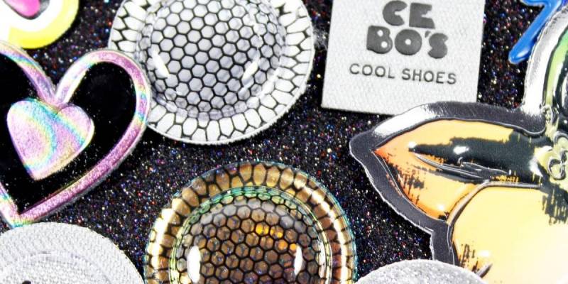 Are you looking for a manufacturer of engraved shoe trims experienced in the high-frequency technique?